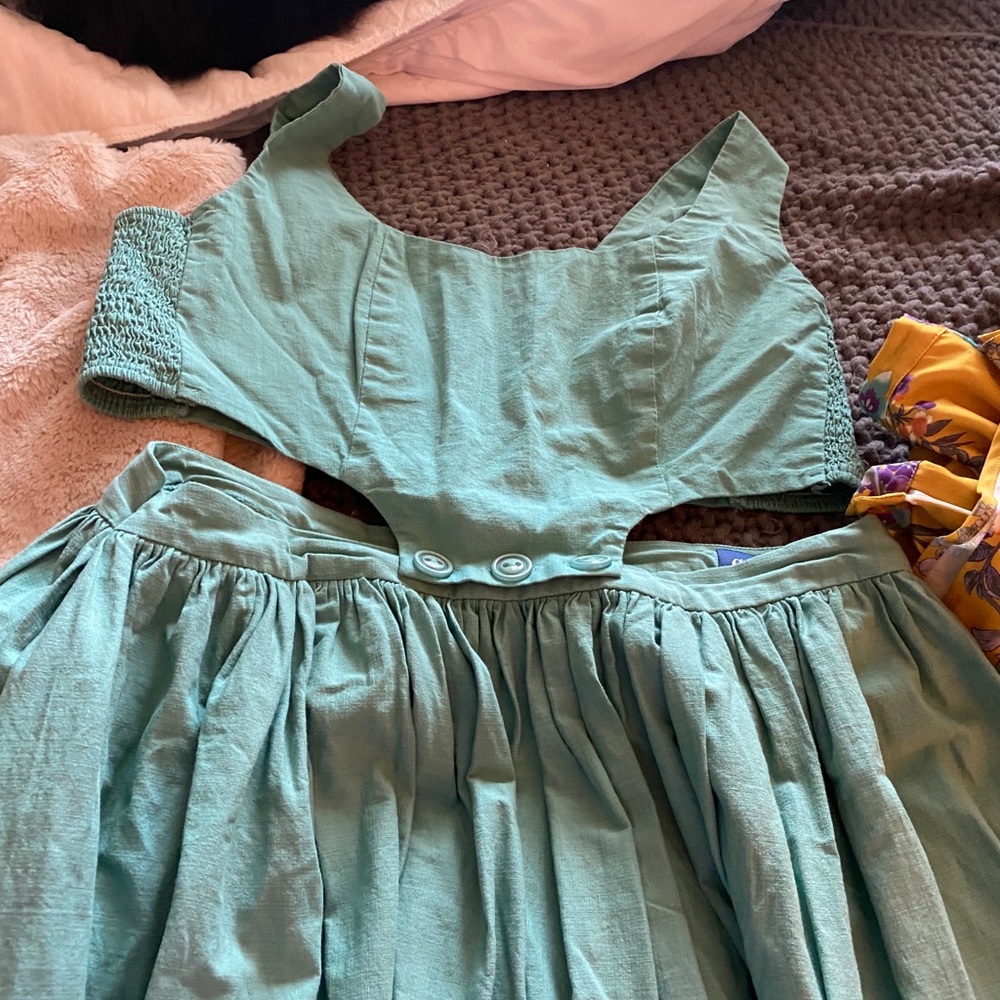 Collectif Tallis top and skirt